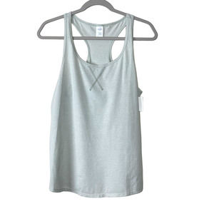 Calvin Klein Gray Striped Womens Jersey Tank Pajama Top NWT Size Medium